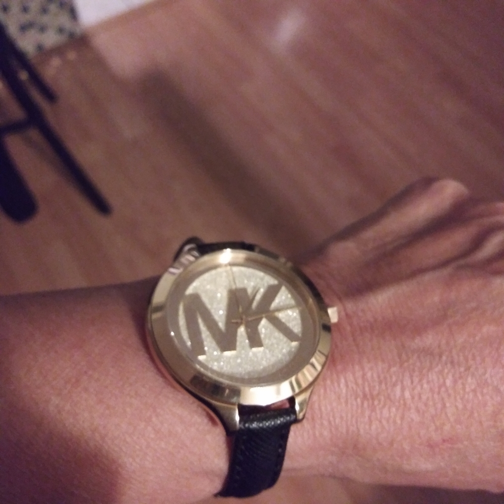 Michael Kors slim runaway wrist watch